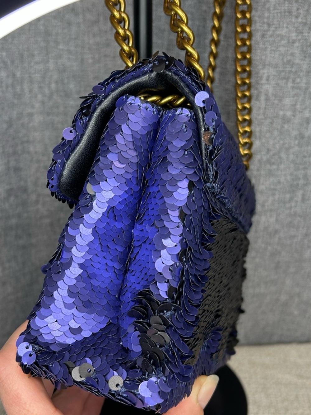 Kurt Geiger Brixton Purple Sequin - Picture 10 of 14